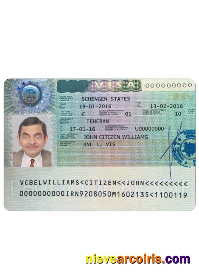 BELGIUM visa